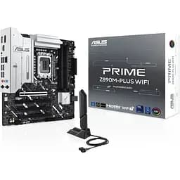 Материнська плата Asus Prime Z890M-PLUS WIFI s1851 Z890 4xDDR5 M.2 HDMI DP Wi-Fi mATX - мініатюра 9