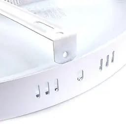Стельовий світильник LEDUNI Downlight LED Круглий 12W 1200LM Теплий Білий 3000K IP20 Алюміній 161*28Hmm 2 шт. - мініатюра 4