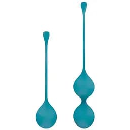 Набор вагинальных шариков Adalet Spheres 2 шт (голубой)