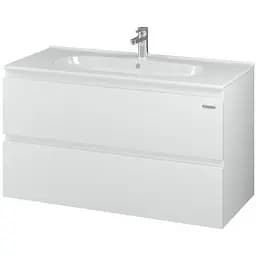 Тумба підвісна Sanwerk Форева Air 101 Білий з умивальником Клеа (MV0000804) Білий