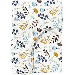 Простынь Cosas на резинке в детскую кроватку 60х120 wildflowers cs1, бежевый (BushBeigeBlue_120)