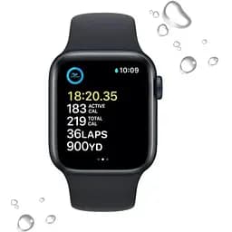Apple Watch SE 2 40mm GPS Midnight Aluminium Case Midnight Sport Band MNT83 M/L A2722 (MNT83) - мініатюра 3