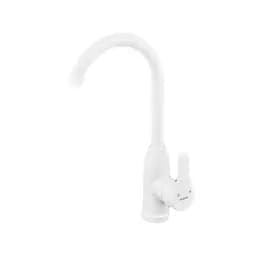 Змішувач для кухні Plamix Diego-011-B white PM0658, Білий