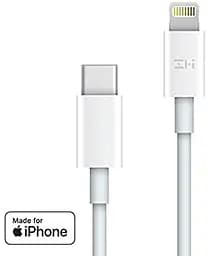 Кабель Xiaomi ZMi Cable USB-C/Lighthing 1 m White [AL870C] [59712] - мініатюра 2