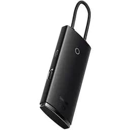 USB-хаб Baseus Lite Series 5-Port Type-C HUB Docking Station Black (WKQX040001) [89299] - мініатюра 2