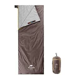 Спальник Naturehike Summer LW180 (NH21MSD09) +15°C - лівий - 190см - коричневий - мініатюра 3