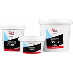 Грунт акриловий Rosa Studio художній чорний 280 мл