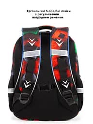 Ортопедичний шкільний рюкзак 3 в 1 для хлопчика School Standard 38х30х18 см з Роблокс для молодших класів (Full 170-80) - мініатюра 8