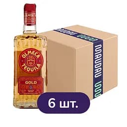 Упаковка текіли Olmeca Gold 35% 4.2 л (0.7 л х 6 шт.)