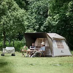Намет Naturehike Village CNH23ZP12003 коричневий - мініатюра 3