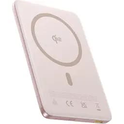 Павербанк Baseus PicoGo Ultra-Slim Qi2 Pink 10 000 mAh / 27 Вт (E0027202)