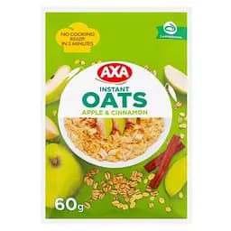 Каша овсяная AXA с яблоком и корицей 60 г
