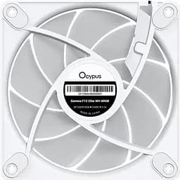 Комплект вентиляторів OCYPUS GAMMA F12 ELITE 120MM WH ARGB 3 IN 1 (GAMMA-F12-WH3AM00E-GL) - мініатюра 2