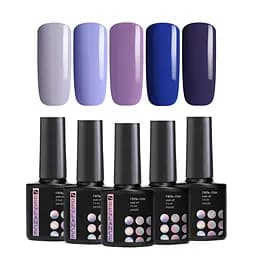 Набір гель-лаків для нігтів Reglance Лавандовый чизкейк 7.5 мл