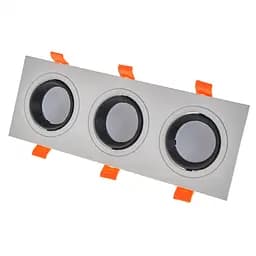 Світильник точковий Brille поворотний HDL-DT 106/3 MR16 36-199