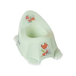 Горшок Tega Лесная сказка, с нескользящей резиной и музыкой, салатовый (PO-069-112)