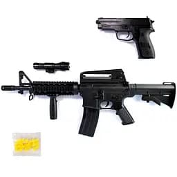 Пластикова гвинтівка VIGOR з ліхтариком та пістолетом 9903