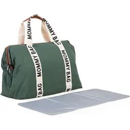 Сумка Childhome Mommy bag Signature - Canvas Green, зелена (CWMBBSCGR) - мініатюра 6