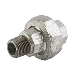 Згін американка прямий оцинкований чавун 1 1/2"х1 1/2" ВЗ DN40 30412