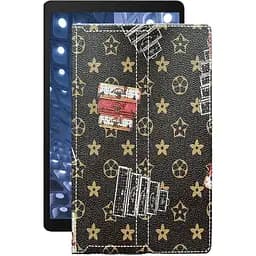 Чохол StatusCASE з екошкіри для планшету Alldocube iPlay 20 Луі-Вітон-коричневий