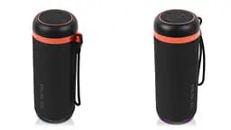 Колонка портативна 2.0 Real-El X-7011 Black, 2 x 5 Вт, пластиковий корпус, Bluetooth, USB - А/USB - C, RGB підсвічування, живлення від акумулятора, вбудований мікрофон, 86 дБ, 1800мА*год, час роботи 10 год (EL121600026) - мініатюра 6
