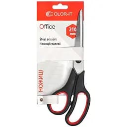 Ножиці канцелярські Color-It Scissors "C" №8.5 CR8, 21 см