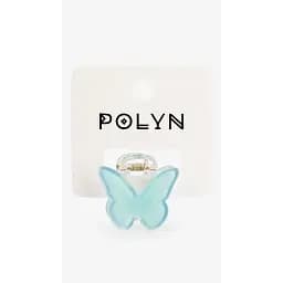 Заколка-краб для девочки Polin 3693-10 Бирюзовый