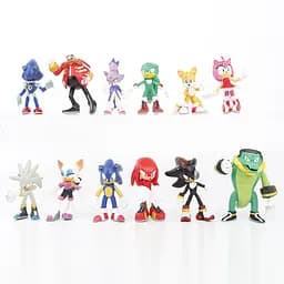 Іграшки Супер Сонік і його друзі Sonic The Hedgehog, 12 шт - мініатюра 2