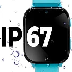 Дитячий GPS-годинник JETIX DF100 Pro Kids з вібродзвінком, 4G відеодзвінком і ліхтариком Блакитний - мініатюра 7