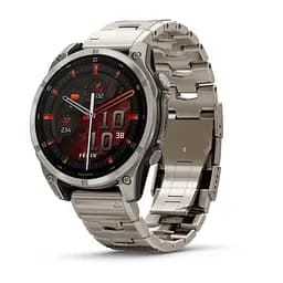 Смарт-годинник Garmin Fenix 8 47 мм AMOLED Сапфір Титан з прорізами Titanium