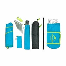 Надлегкий тримісний намет з футпринтом Naturehike Cloud Up 3 Updated NH18T030-T 210T (Зелений) - мініатюра 5
