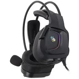 Навушники Bloody G575 Black USB Hi Fi 7.1 віртуальний звук RGB підсвічування накладні кабель 2 м