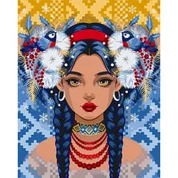 Картина за номерами ArtCraft Юна зима 40x50 см (10002-AC)