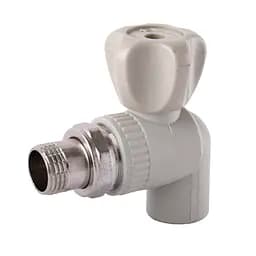 Кран радіаторний кутовий Kalde PPR ф20 x 1/2 000016046