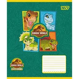 Набір зошитів Yes Jurassic World Dino 12 аркушів у лінію 25 шт. (768712) - мініатюра 6