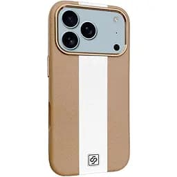 Чохол шкіряний Epik Rally with MagSafe для Apple iPhone 17 Pro Max 6.9" Beige/White