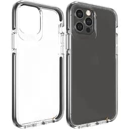 Противоударный чехол Gear4 Piccadilly D3O для iPhone 12 Pro Max (6.7") Black + Прозрачный (702006066)