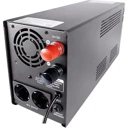 ДБЖ Powercom NF-800AP LCD ІНВЕРТОР 800VA/480W 2 х EURO (Schuko), AVR, USB - мініатюра 5