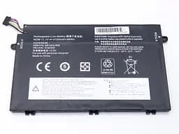 Акумулятор 01AV445 для Lenovo ThinkPad E480, E485, E490, E590, E580, E585, E595, R480, R580 Series (L17L3P51) (11.1V 4100 mAh 45Wh) - мініатюра 2