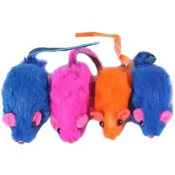 Іграшка для котів Fox Миша кольорова, 5 см, 1 шт., в асортименті