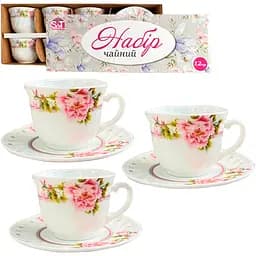 Набор чайный S&T Пион 12 предметов (30055-202095)