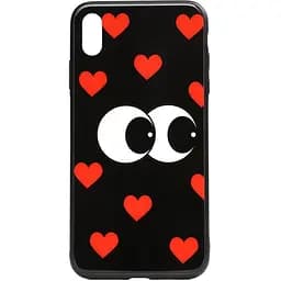 Чохол-накладка Toto Cartoon Print Glass Case Apple iPhone X/XS Just Eatit