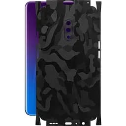 Захисна плівка StatusSKIN для Realme X Корпус Вініл Камуфляж чорний