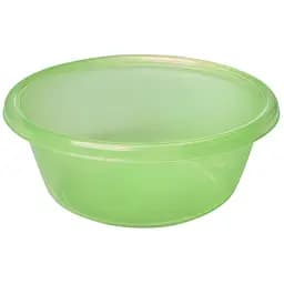 Миска Stars Plast кругла прозора 4.5 л зелена (94012/зел)