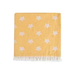 Рушник Lotus Home Pestemal - Star 90x160 saffron жовтий - мініатюра 2