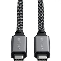 Кабель Satechi USB4 C to C Cable 100W Space Gray 0.8 м (ST-U4C80M) - мініатюра 4