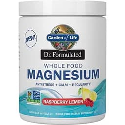 Вітаміни та мінерали Garden of Life Dr. Formulated Whole Food Magnesium 420 грам Лимон-малина (421 грам)
