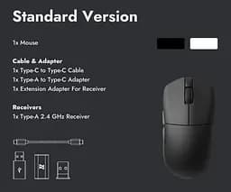 Миша Lemokey G1 8K Wireless Black (G1-A1) - мініатюра 3