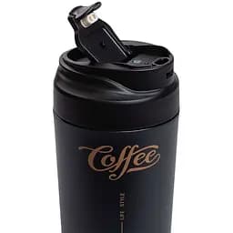 Термочашка Coffee 480 мл з керамічною колбою, чорний Yiwu HP-14-14B - мініатюра 4