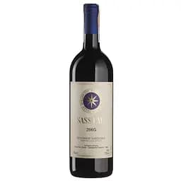 Вино Tenuta San Guido Sassicaia 2005 Bolgheri, червоне, сухе, 13,5%, 0,75 л